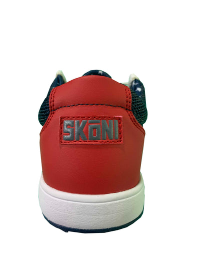 SKŌNI Women's Golf Shoe - Red/White/Blue